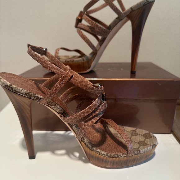 Gucci platform sandals - Picture 8 of 10